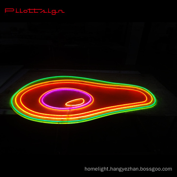 restaurant bar custom logo flex neon lights